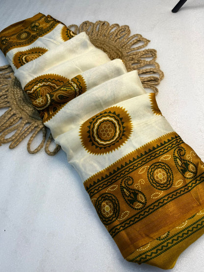 Pashmina Silk Saree