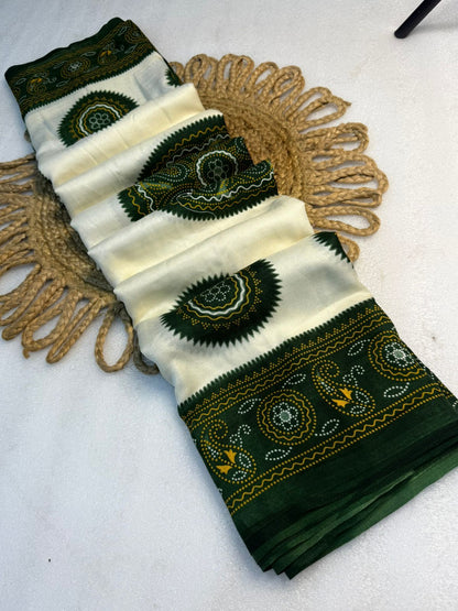 Pashmina Silk Saree