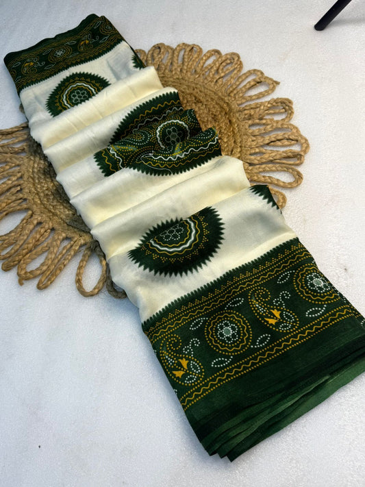 Pashmina Silk Saree
