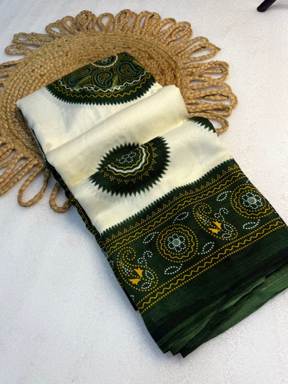Pashmina Silk Saree
