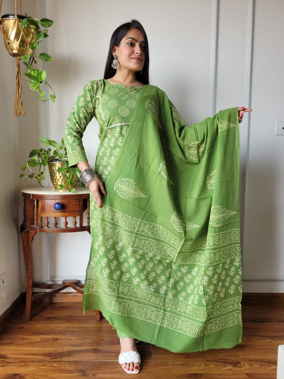 Stitched Cotton Suits