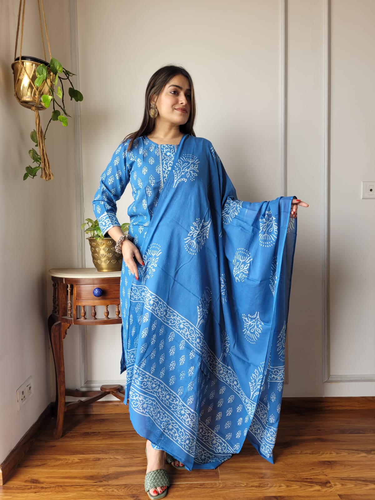 Stitched Cotton Suits