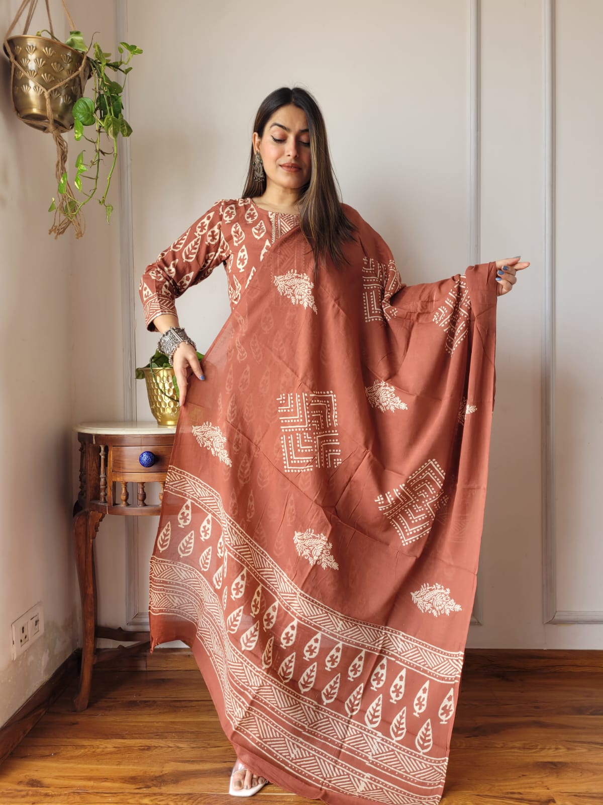 Stitched Cotton Suits