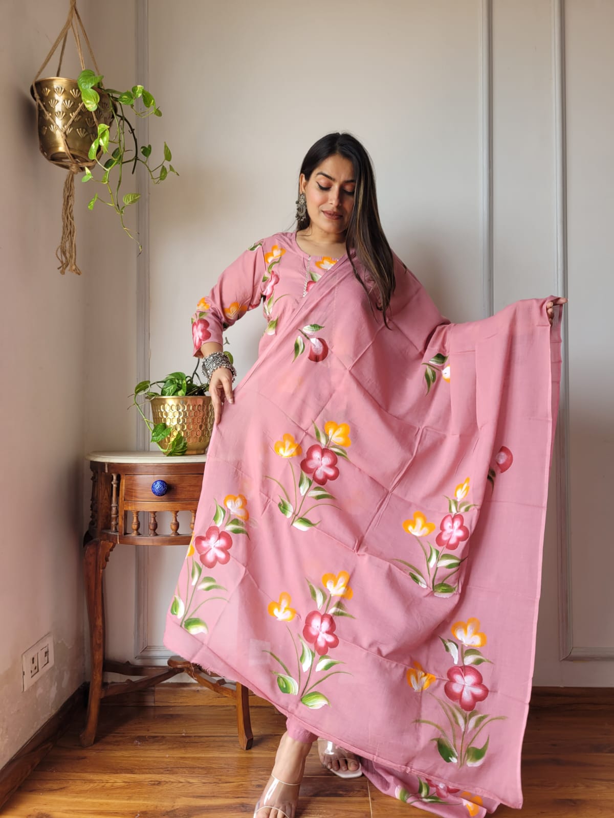 Stitched Cotton Suits