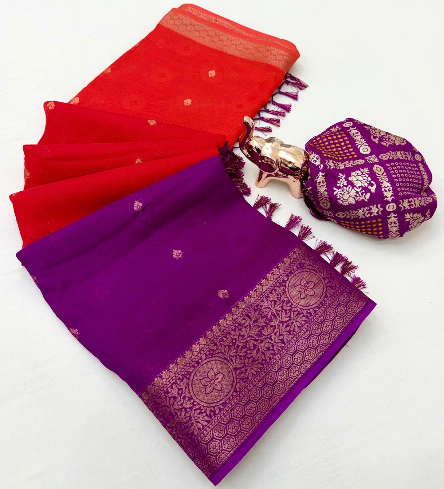 Heavy Marshmellow Viscose Beauty Saree