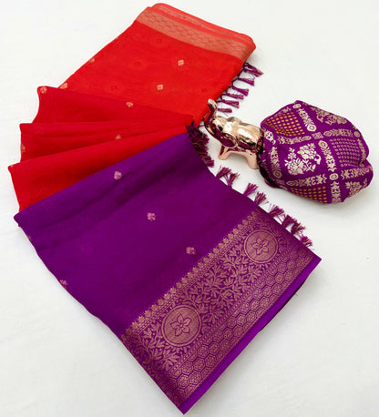 Heavy Marshmellow Viscose Beauty Saree
