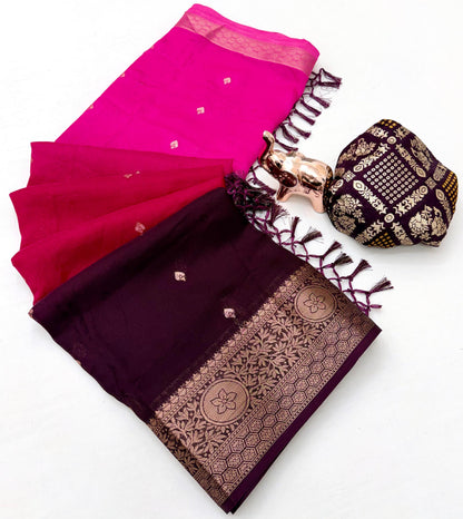 Heavy Marshmellow Viscose Beauty Saree