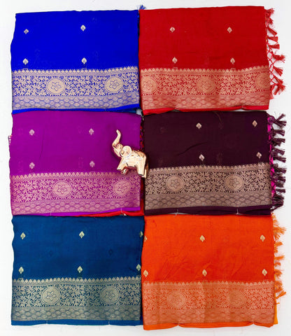 Heavy Marshmellow Viscose Beauty Saree
