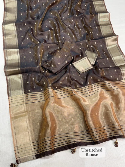 Banarasi Organza Silk With Saree Border