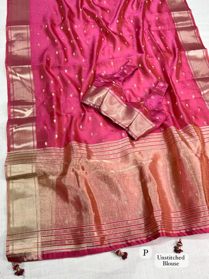 Banarasi Organza Silk With Saree Border