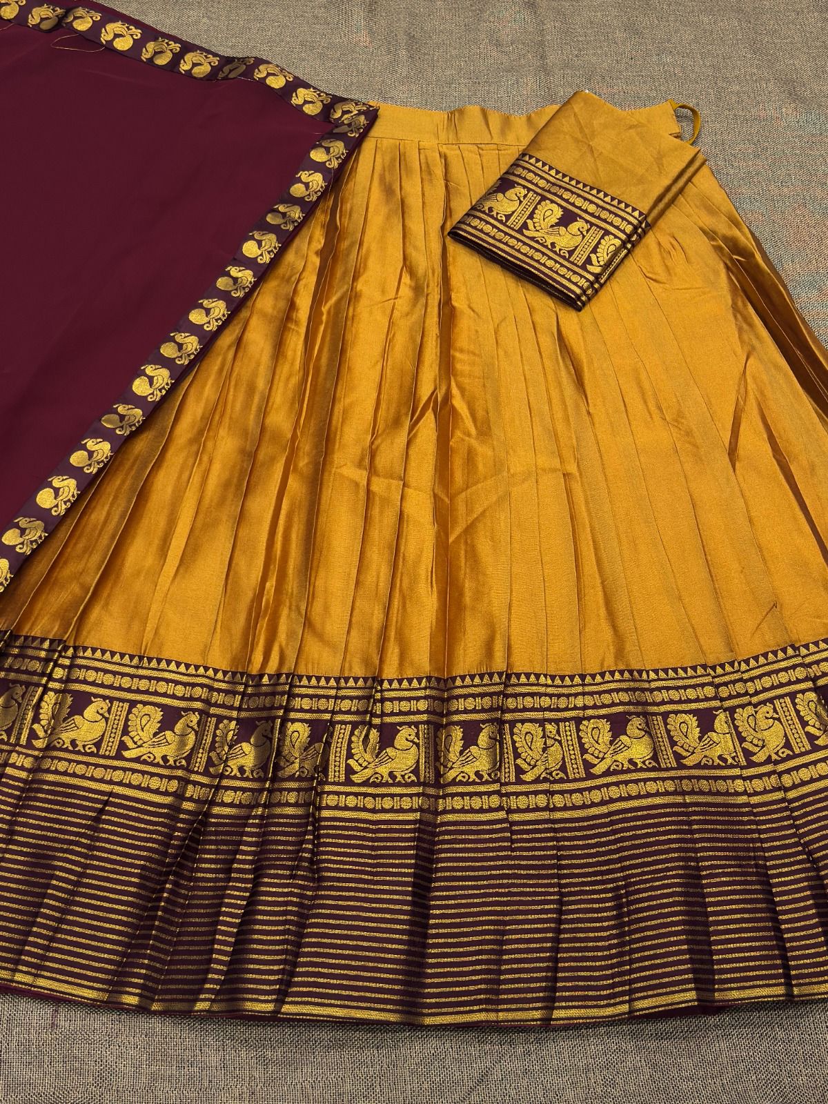 KANJIVARAM SILK LEHENGA