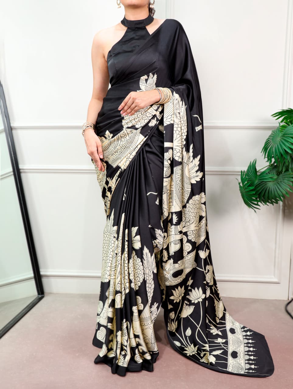 KALAMKARI PRINTED SAREE