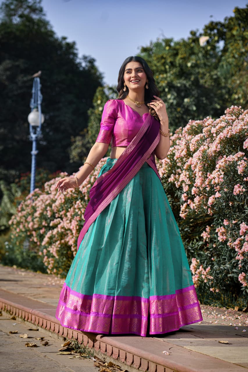 Kanchipuram Silk Lehenga