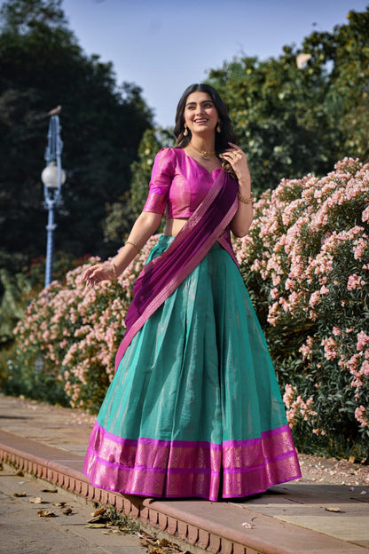 Kanchipuram Silk Lehenga
