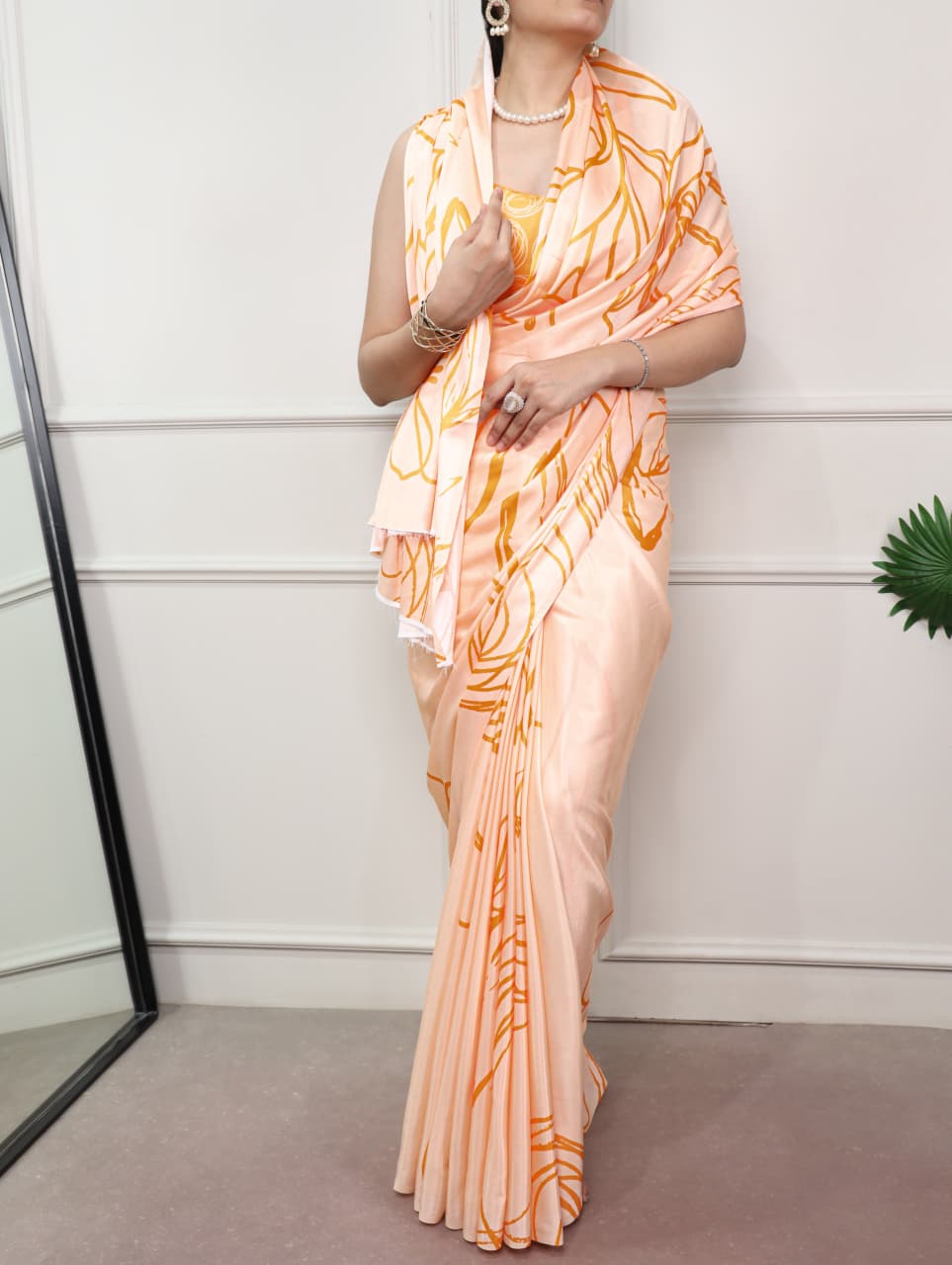 SATIN SILK SAREE
