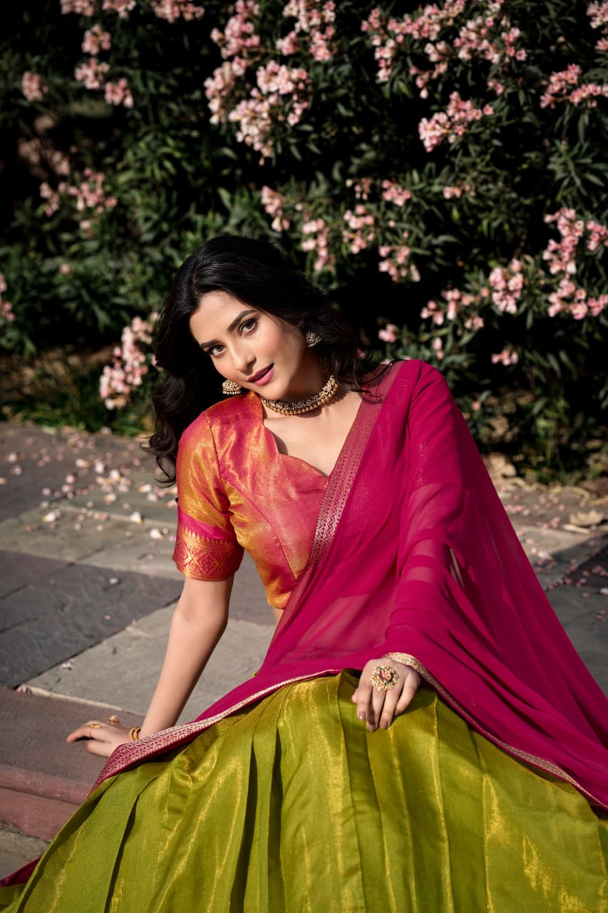 Kanchipuram Silk Lehenga