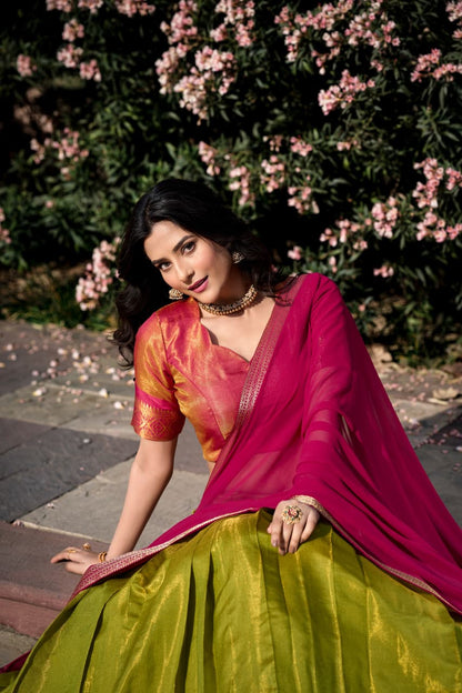 Kanchipuram Silk Lehenga
