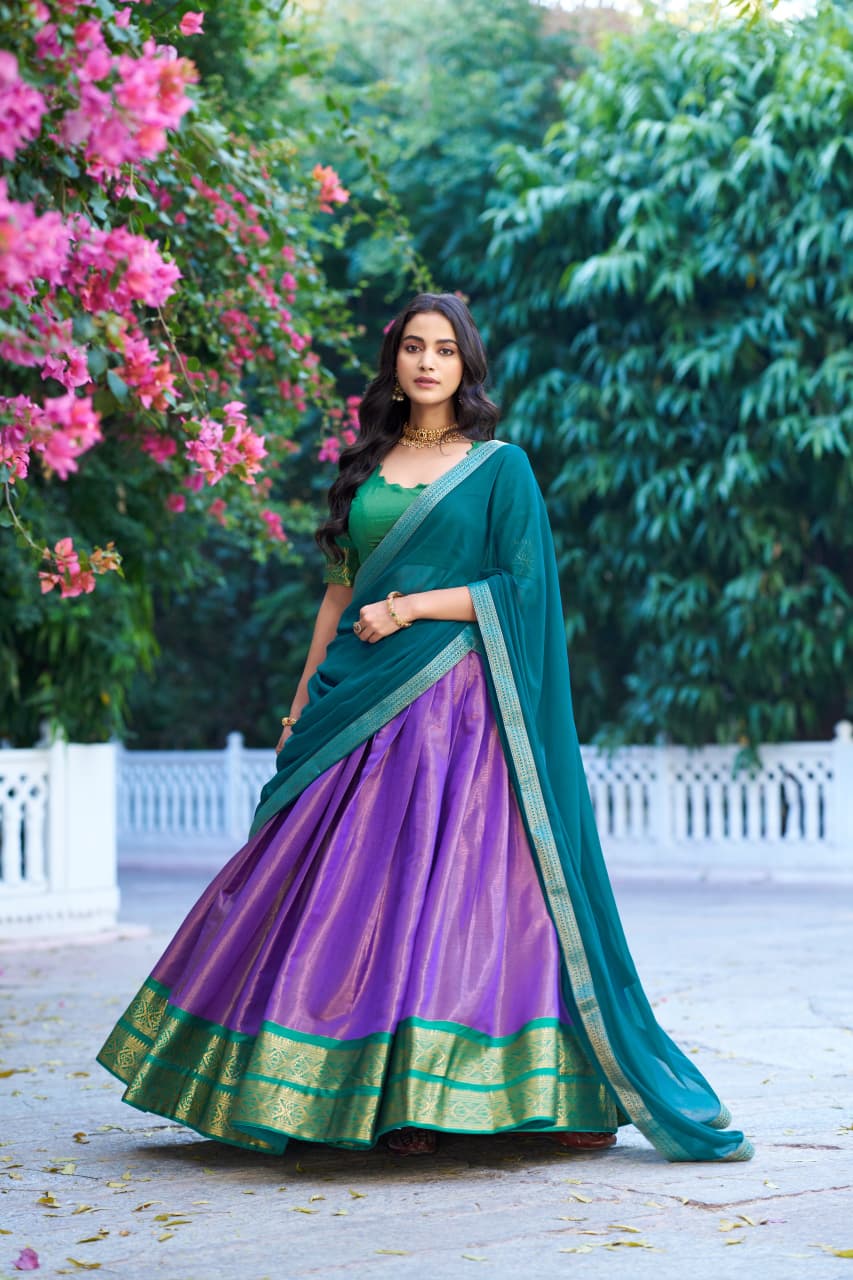 Kanchipuram Silk Lehenga