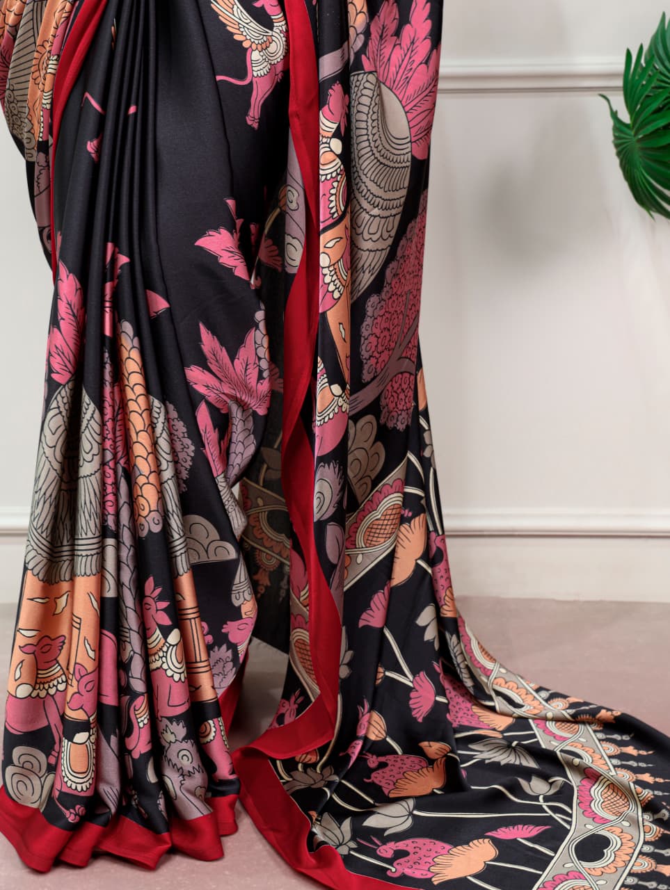 KALAMKARI PRINTED SAREE