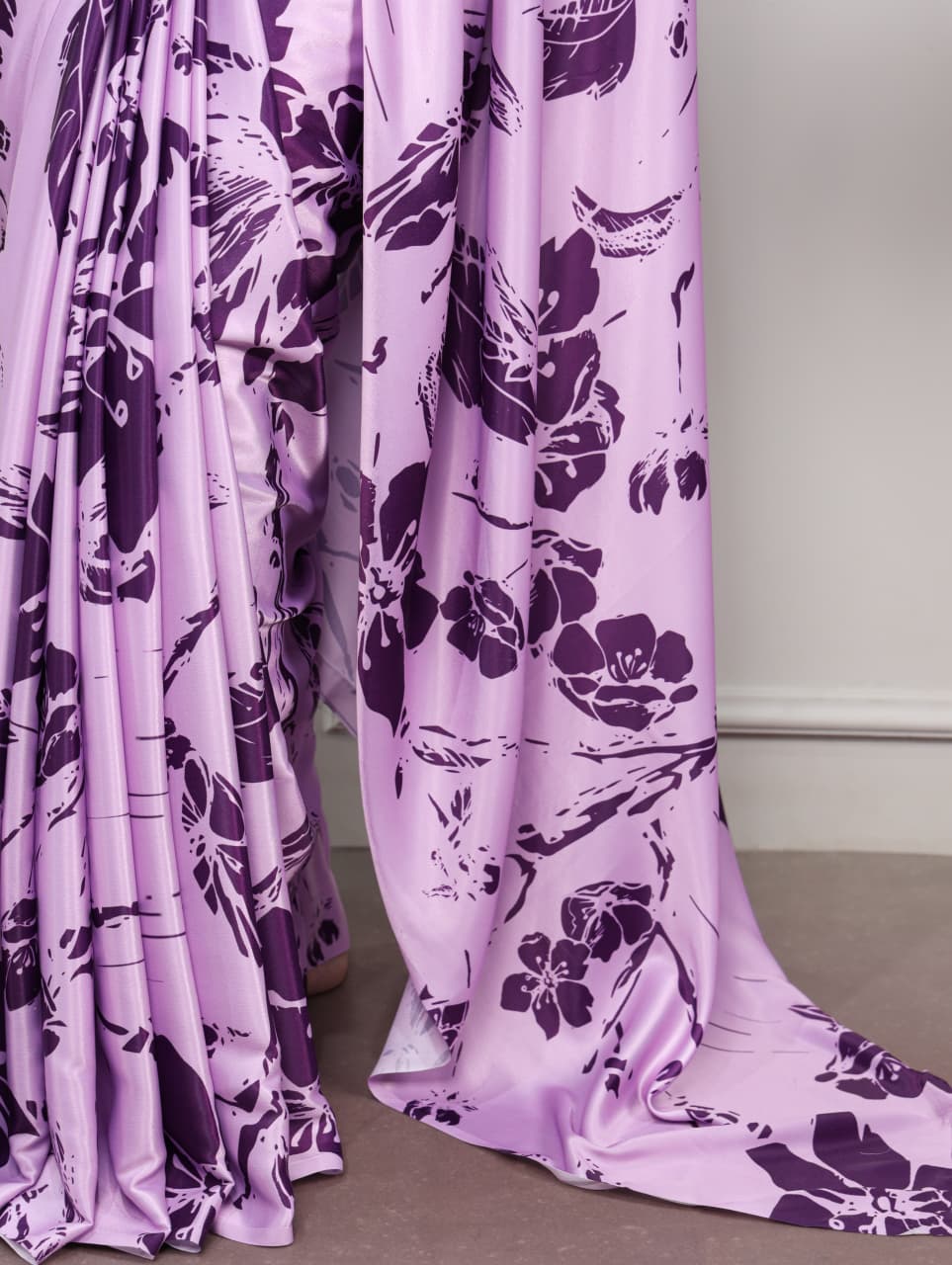 SATIN SILK SAREE
