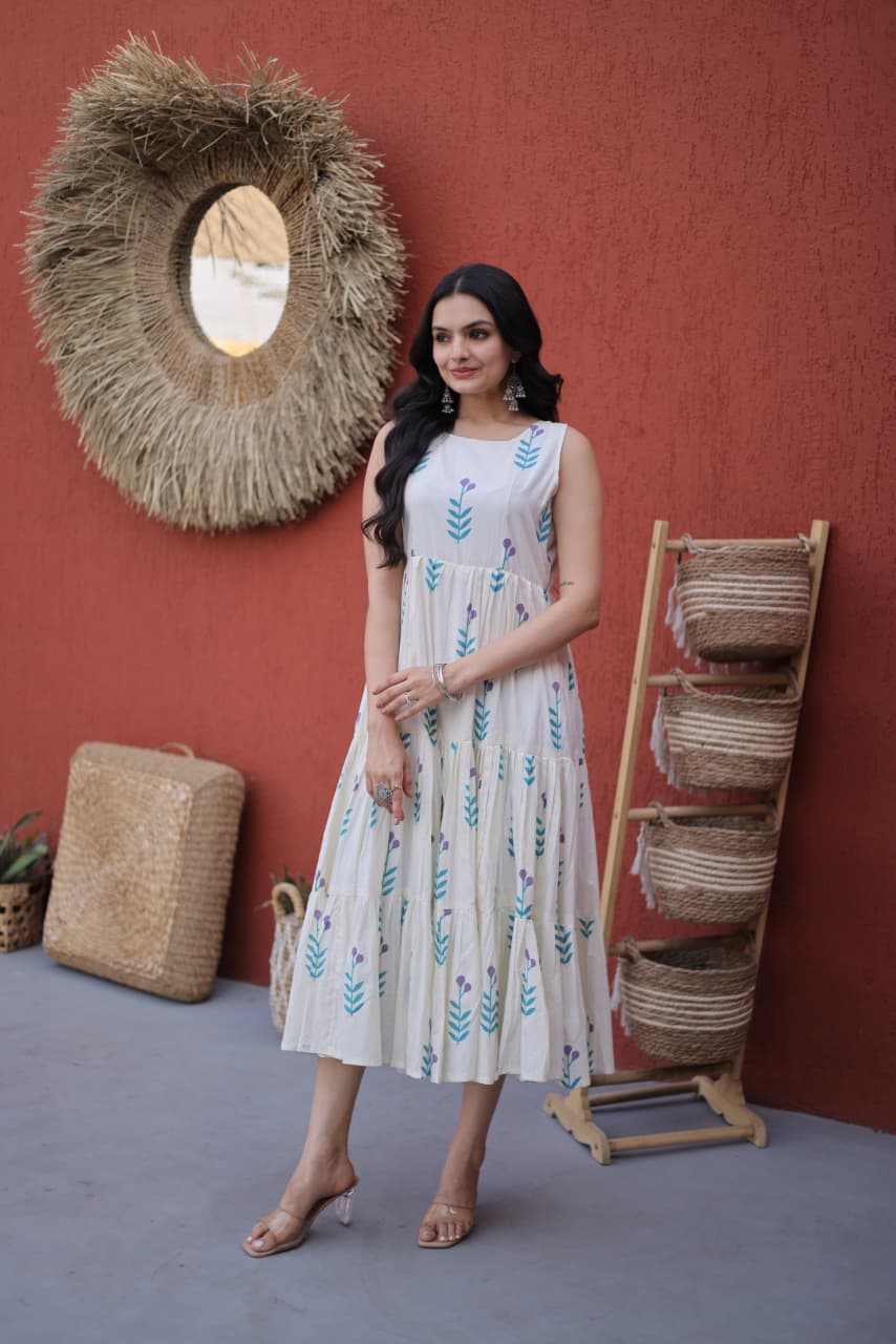 TRENDING COTTON PRINTED KURTI