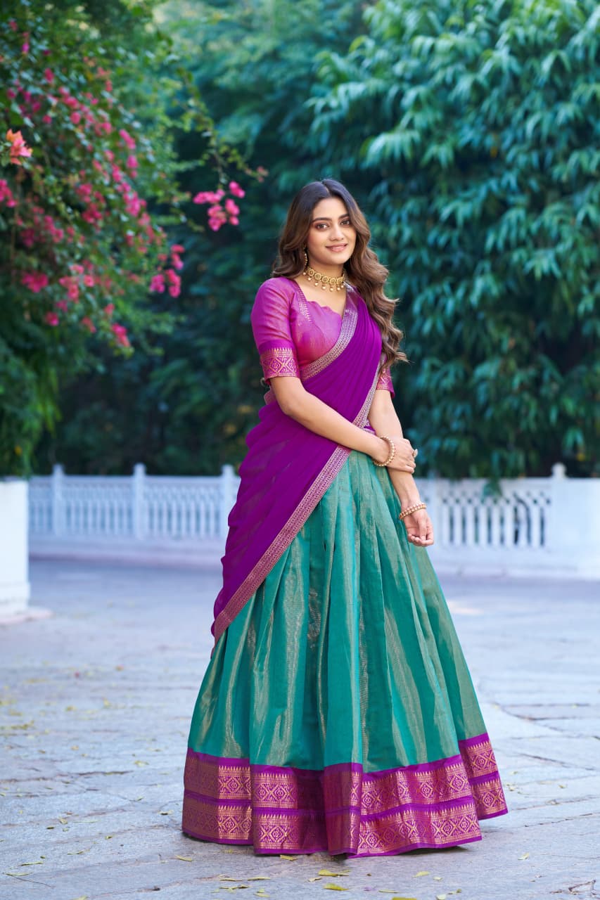 Kanchipuram Silk Lehenga