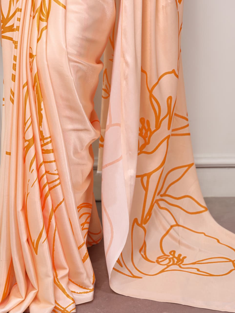 SATIN SILK SAREE