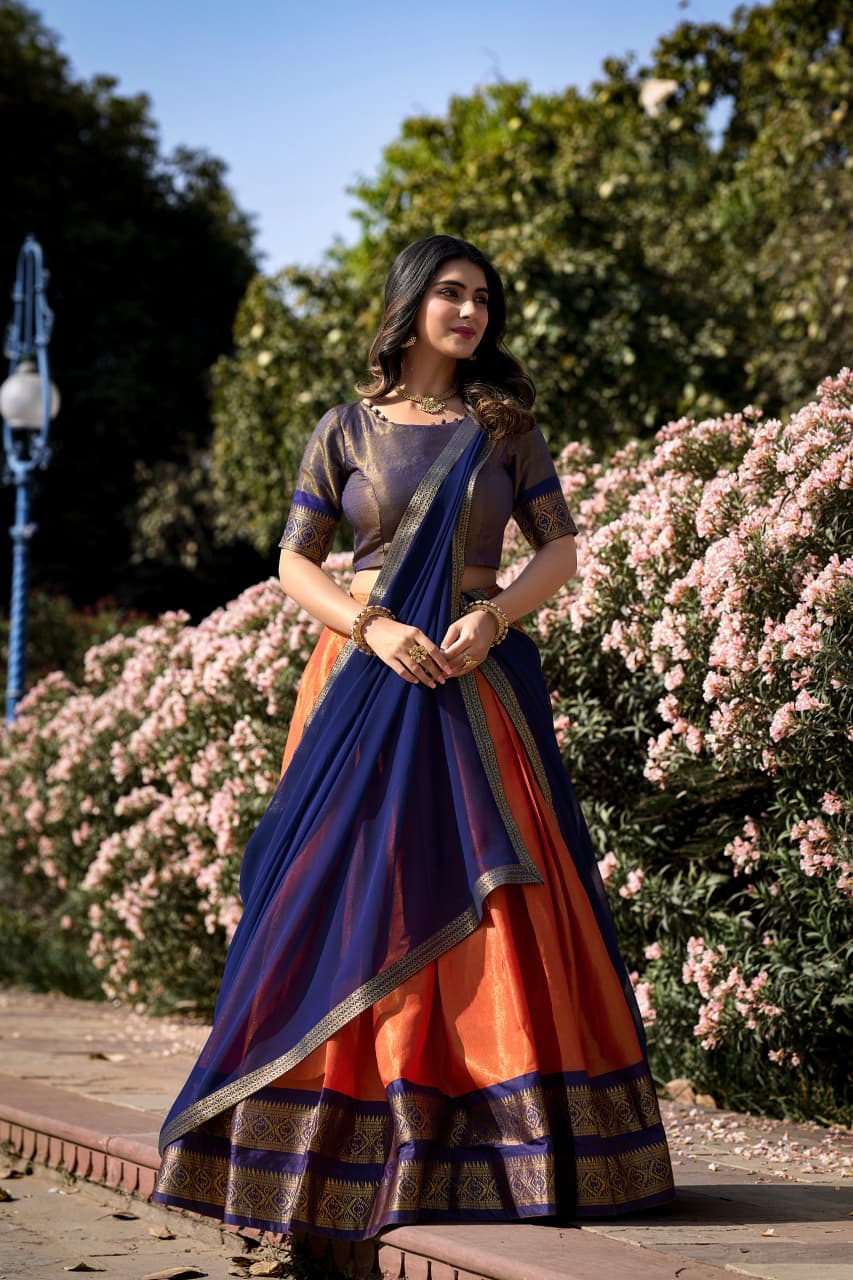 Kanchipuram Silk Lehenga