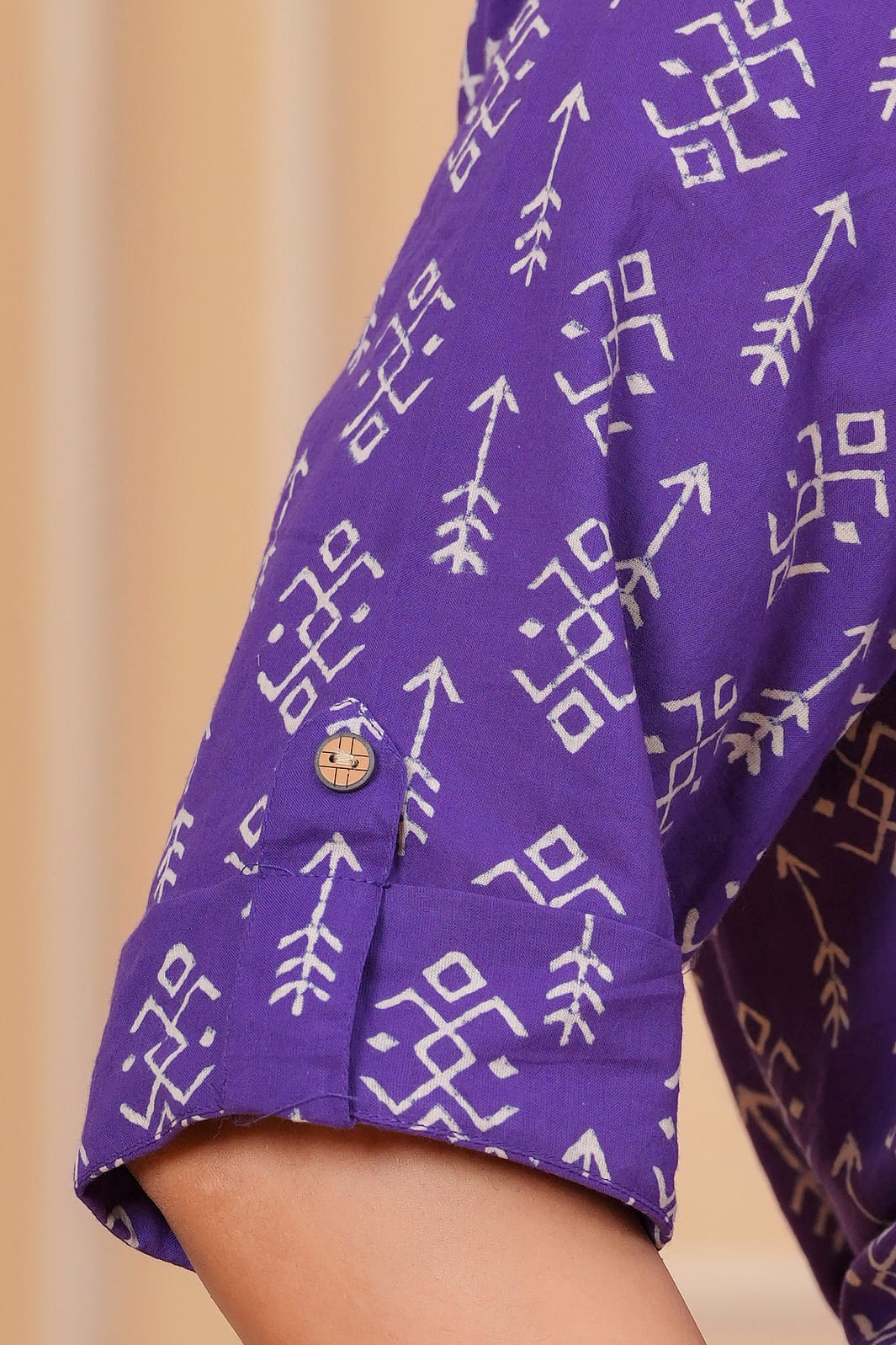 Exclusive New collection of Bagru hand block printed Cotton Women' SHIRTS