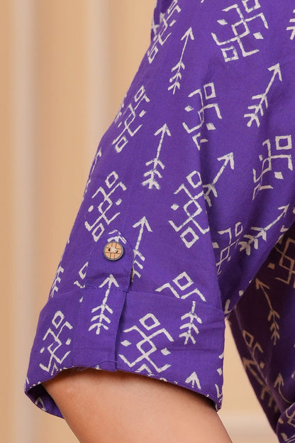 Exclusive New collection of Bagru hand block printed Cotton Women' SHIRTS