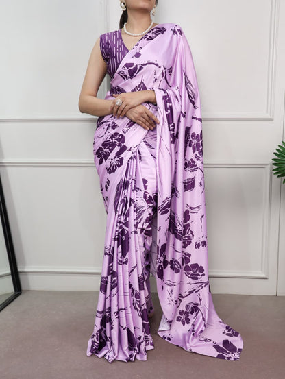 SATIN SILK SAREE