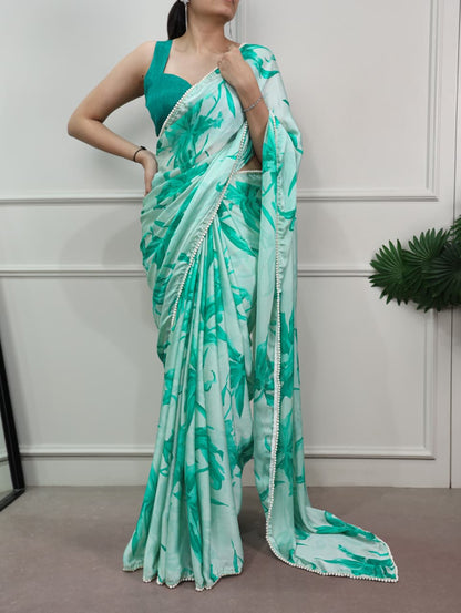 TRENDING SATIN SILK SAREE