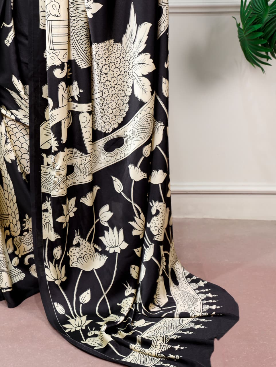 KALAMKARI PRINTED SAREE
