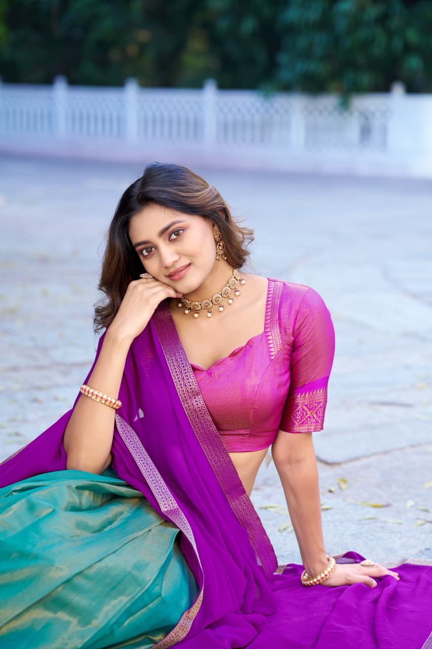 Kanchipuram Silk Lehenga