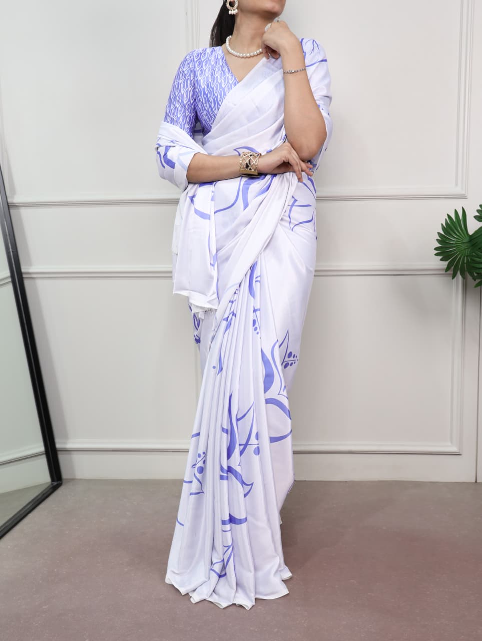 SATIN SILK SAREE
