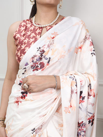 SATIN SILK SAREE