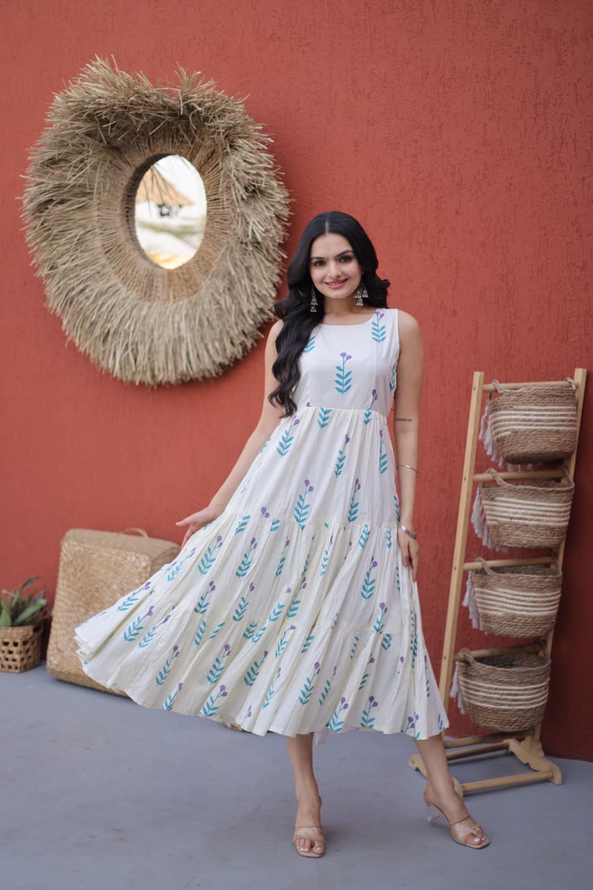 TRENDING COTTON PRINTED KURTI