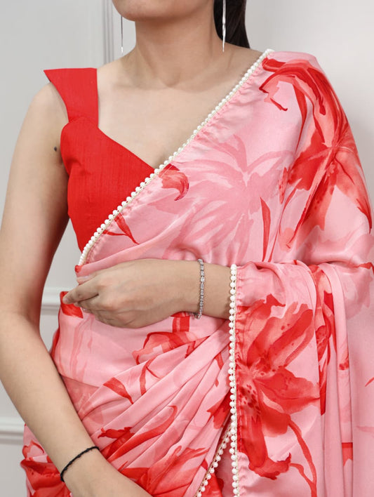 TRENDING SATIN SILK SAREE